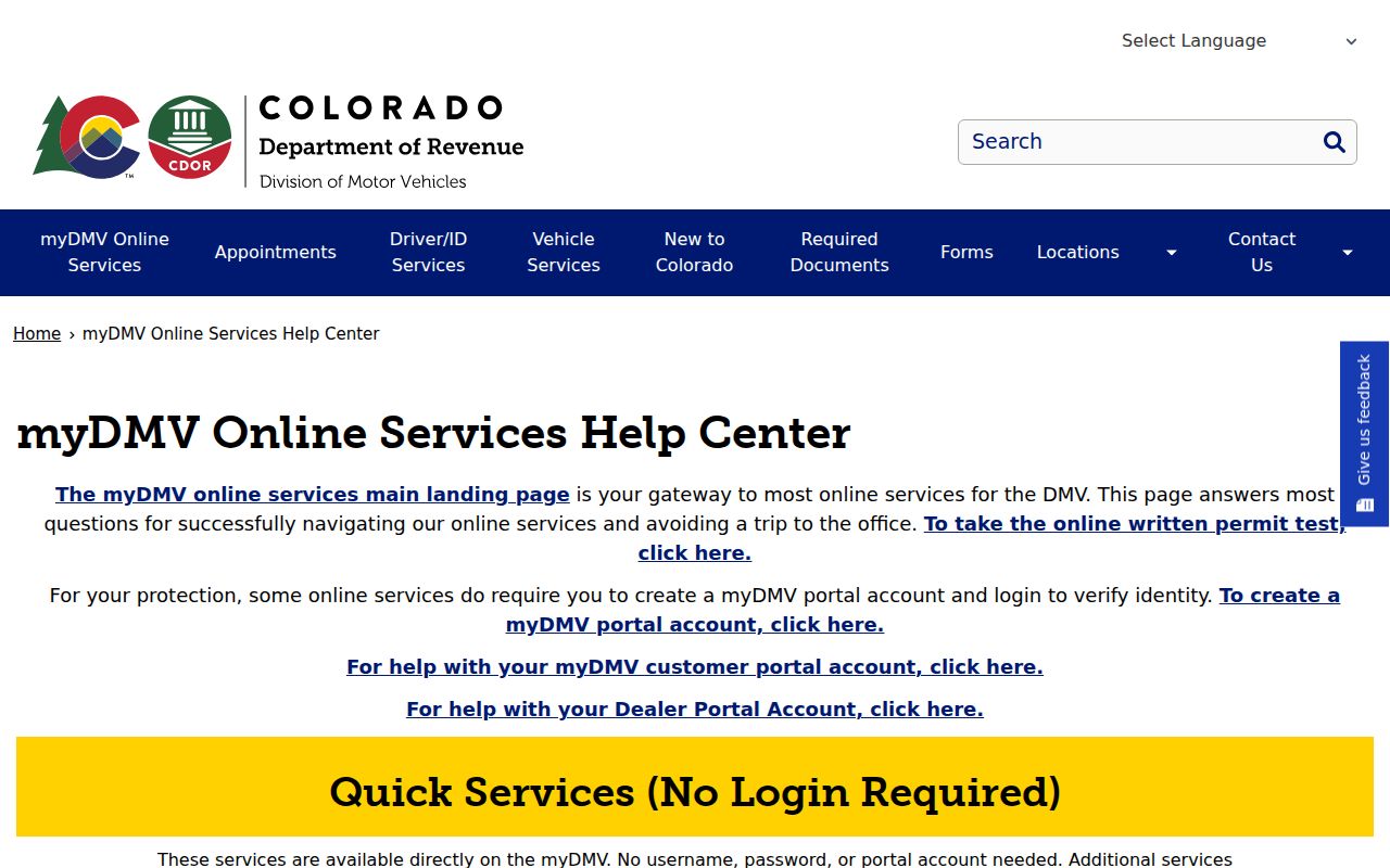 Colorado traffic court records: citation types excluded from a DMV search